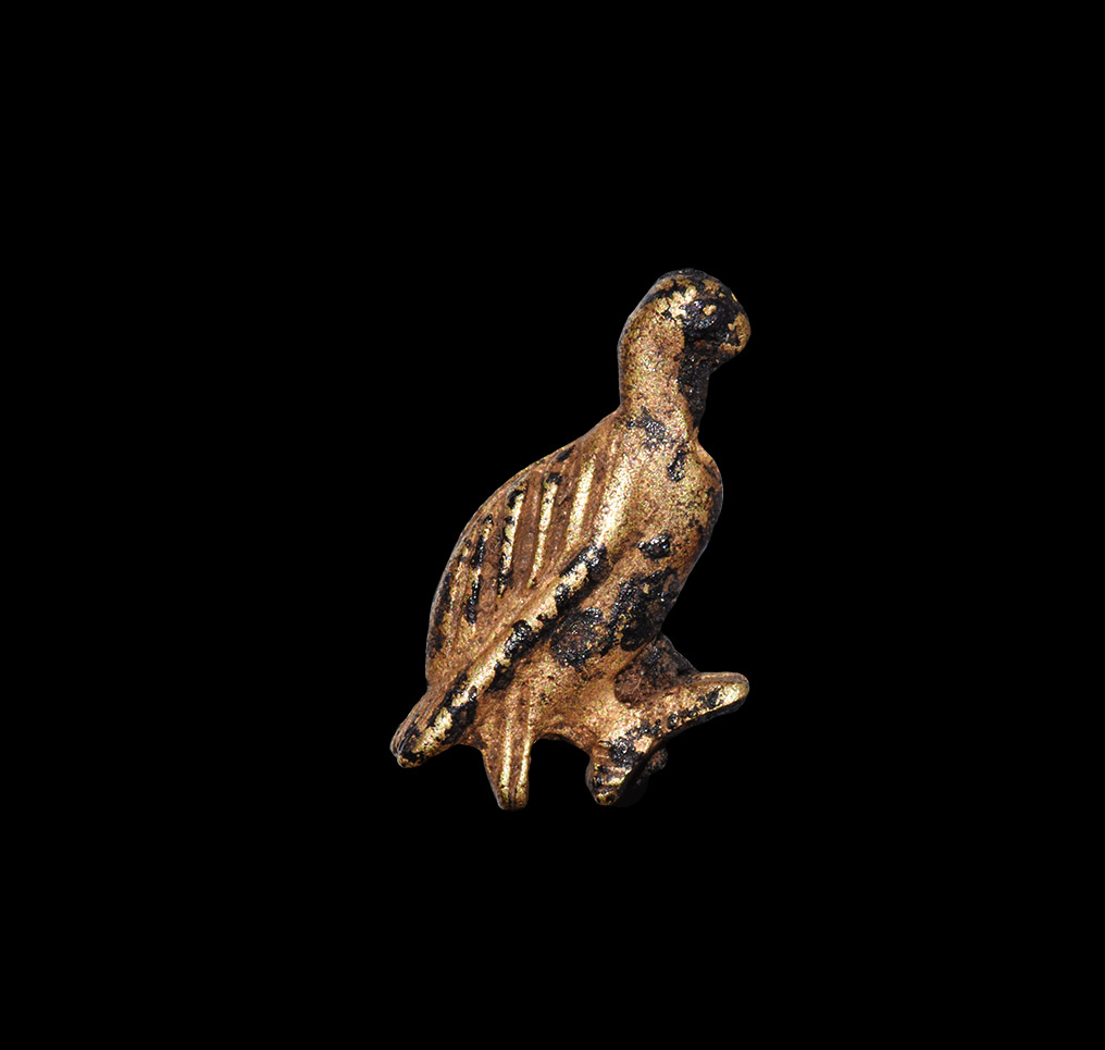 Egyptian Gold Bird Amulet