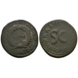 Imperial Coins - Augustus - SC Sestertius