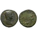 Imperial Coins - Hadrian - Egypt Sestertius