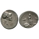 Republican Coins - Anonymous - Roma Denarius