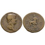 Imperial Coins - Hadrian - Dacia Sestertius