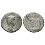 Imperial Coins - Octavian - Temple Denarius