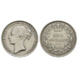 English Milled Coins - Victoria - 1855 - Shilling