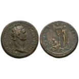 Imperial - Domitian - Germania Capta Sestertius