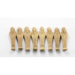 Egyptian Style Shabti Group