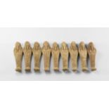 Egyptian Style Shabti Group