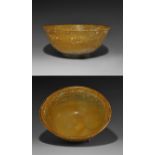 Chinese Amber-Glazed Bowl