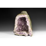 Amethyst Cathedral Mineral Specimen.