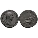 Roman Imperial Coins Hadrian Hispania Sestertius
