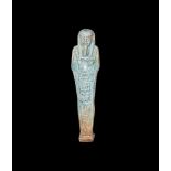 Egyptian Light Blue Shabti