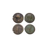 Ancient Roman Imperial Coins - Trajan - Sestertii [2]