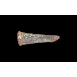 Bronze Age British Double Bladed Copper Flat Axe