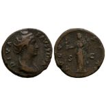 Faustina I (wife of Antoninus Pius) - Vesta As