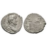 Hadrian - Emperor Giving Money Denarius