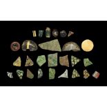 Egyptian and Roman Mosaic Glass Fragments