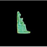 Egyptian Isis and Horus Amulet