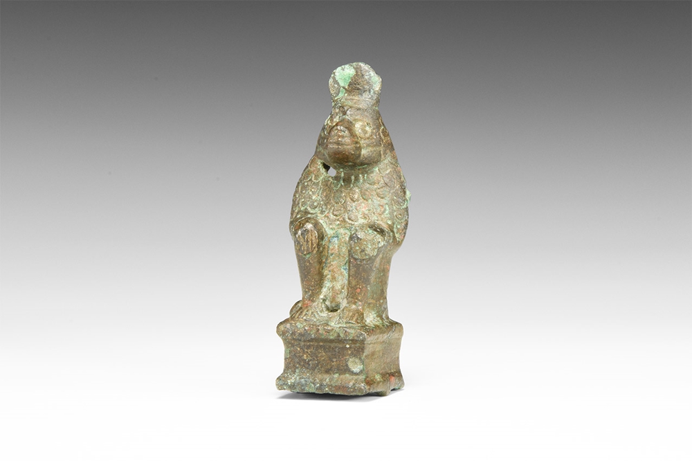 Egyptian Figure of a Baboon