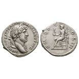 Roman Imperial Coins - Hadrian - Pax Denarius