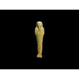 Egyptian Hieroglyphic Shabti