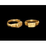 Post Medieval Gold Signet Ring