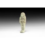 Egyptian Glazed Shabti