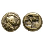 Phokaia - Ionia - Civic - Athena Electrum Gold Hekte