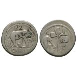 Julius Caesar - Elephant Denarius