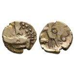 Uninscribed - 'Hampshire Thunderbolt' Qtr Stater