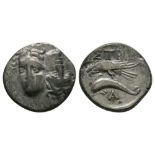 Istros - Eagle and Dolphin Drachm