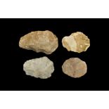 Stone Age British Flint Handaxe Group