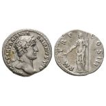 Roman Imperial Coins - Hadrian - Pax Denarius