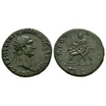 Trajan - Abundantia Dupondius