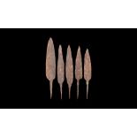 Medieval Spearhead Collection