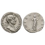 Roman Imperial Coins - Hadrian - Pietas Denarius