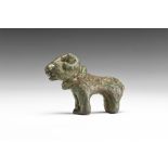 Western Asiatic Bactrian Ram Statuette