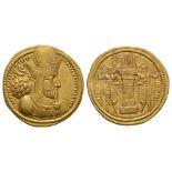 World Coins - Sassanian - Shapur I - Gold Dinar