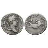 Roman Imperial Coins - Hadrian - Galley Denarius