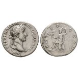 Roman Imperial Coins - Hadrian - Roma Denarius