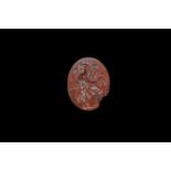 Roman Bloodstone Gryllos Intaglio