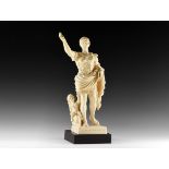 Roman Style Augustus Caesar Figurine