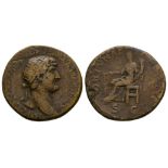 Roman - Hadrian - Fortuna Dupondius