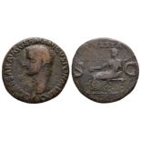 Ancient Roman Imperial Coins - Caligula - Vesta As