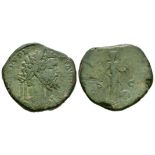 Roman Coins - Septimius Severus - Africa Sestertius