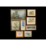 Vintage Framed Picture Group