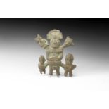 Pre-Columbian Style Moche Figural Plaque