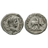 Roman Coins - Caracalla - Elephant Denarius