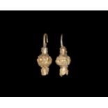 Parthian Gold Earring Pair