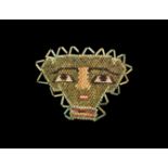 Egyptian Beaded Face Mask