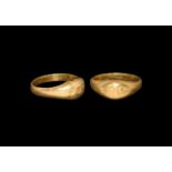 Roman Gold Ring with Victory