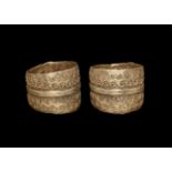 Viking Gold Pellet-Stamped Ring